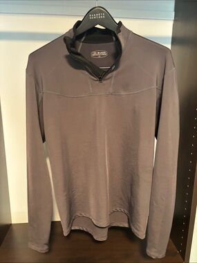 SUGOI Cycling Men's Long Sleeve 1/4 Zip Pullover - Charcoal